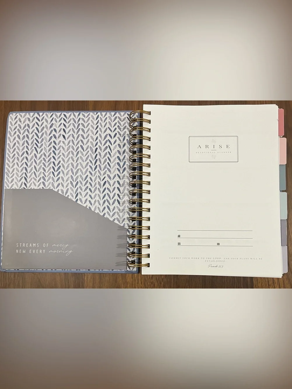 Planner/Agenda Christian